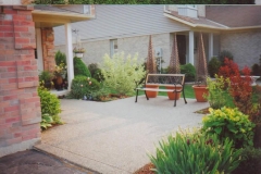 exposed aggregate patios - 4 SONS CONCRETE DESIGN