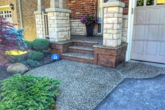 exposed aggregate porches - 4 SONS CONCRETE DESIGN