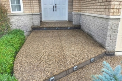 exposed aggregate porches - 4 SONS CONCRETE DESIGN