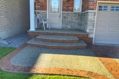 exposed aggregate porches - 4 SONS CONCRETE DESIGN