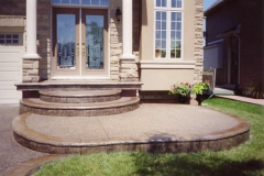 exposed aggregate porches - 4 SONS CONCRETE DESIGN