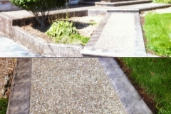 exposed aggregate porches - 4 SONS CONCRETE DESIGN