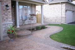 exposed aggregate porches - 4 SONS CONCRETE DESIGN