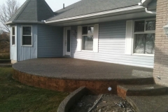 exposed aggregate porches - 4 SONS CONCRETE DESIGN
