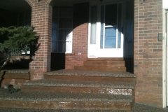 exposed aggregate porches - 4 SONS CONCRETE DESIGN