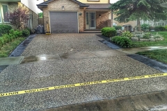 exposed aggregate walkway - 4 SONS CONCRETE DESIGN