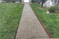 exposed aggregate walkway - 4 SONS CONCRETE DESIGN
