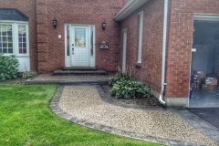 exposed aggregate walkway - 4 SONS CONCRETE DESIGN