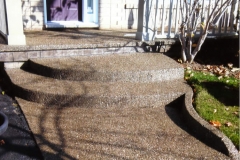 exposed aggregate walkway - 4 SONS CONCRETE DESIGN