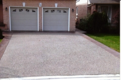 Exposed Aggregate - Drive Way- 4 SONS CONCRETE DESIGN