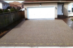 Exposed Aggregate - Drive Way- 4 SONS CONCRETE DESIGN