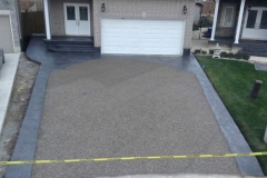 Exposed Aggregate - Drive Way- 4 SONS CONCRETE DESIGN