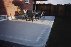 plain concrete patios - 4 SONS CONCRETE DESIGN
