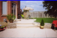 plain concrete patios - 4 SONS CONCRETE DESIGN