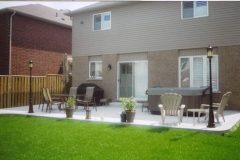 plain concrete patios - 4 SONS CONCRETE DESIGN