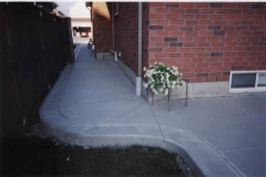 plain concrete walkway - 4 SONS CONCRETE DESIGN
