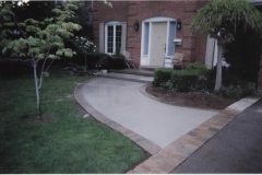 plain concrete walkway - 4 SONS CONCRETE DESIGN
