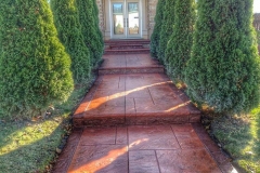 stamped-walk-way- 4 SONS CONCRETE DESIGN