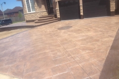 stamped-driveway- 4 Sons Concrete Design