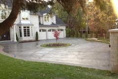 stamped-driveway- 4 Sons Concrete Design