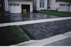 stamped-driveway- 4 Sons Concrete Design